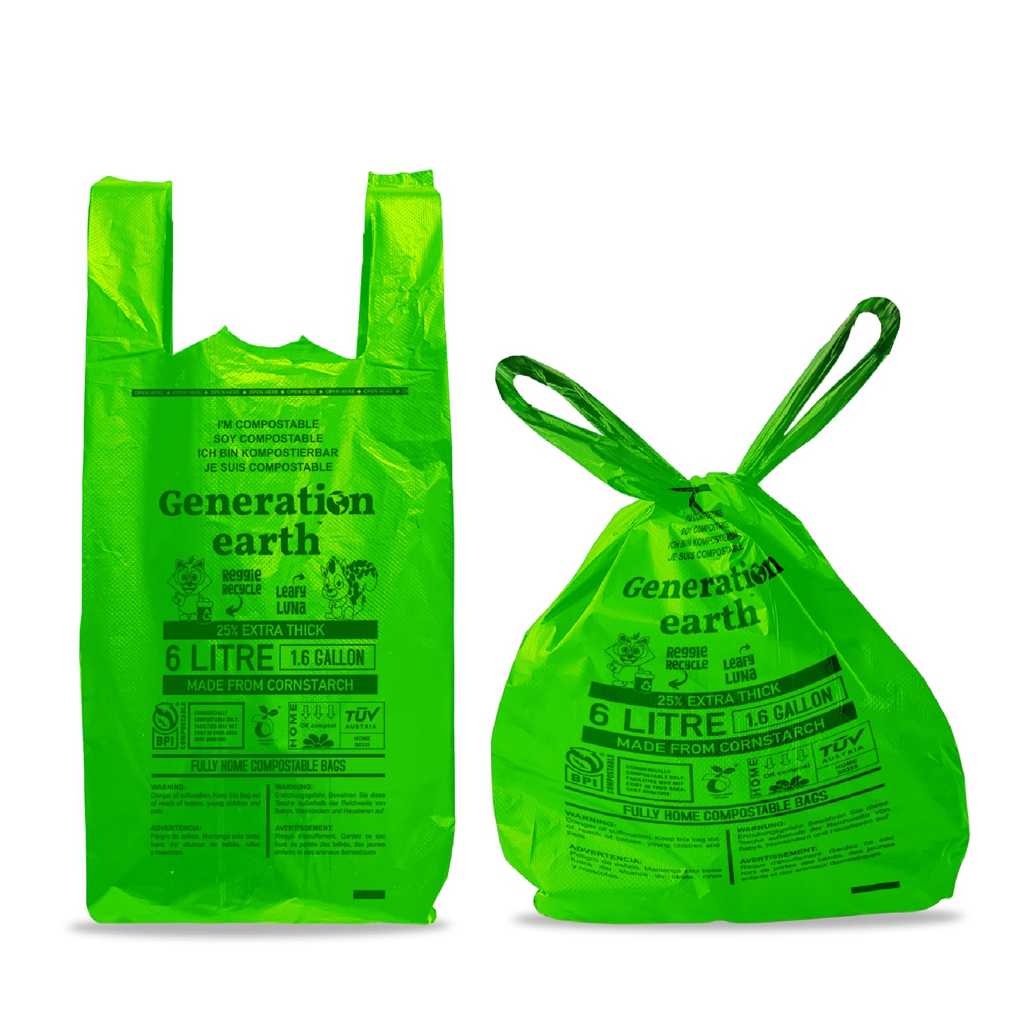 120pcs | Nappy Sacks