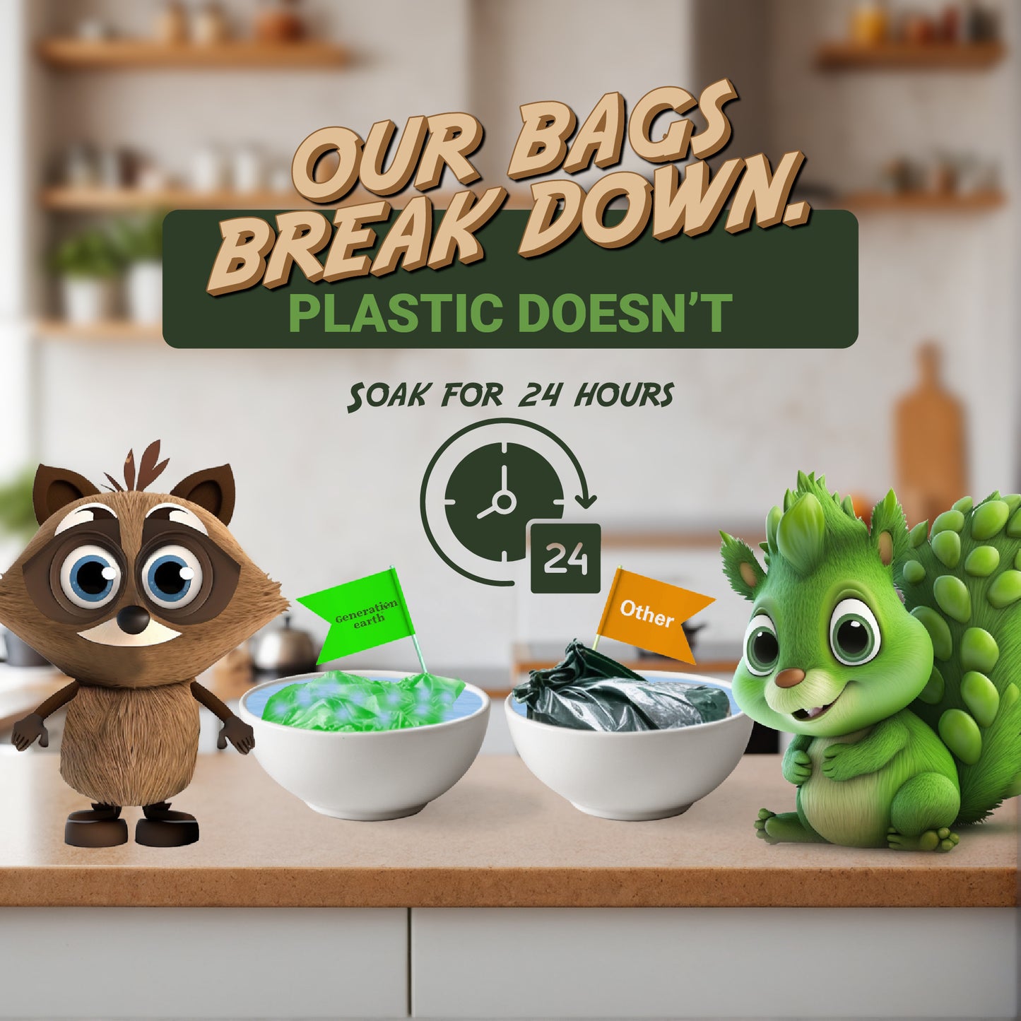 120pcs | Dog Poop Bags